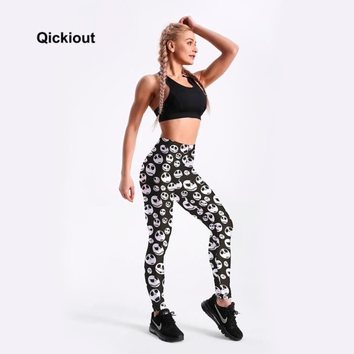 Legging sport tete de cheap mort