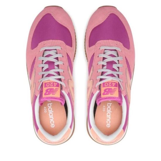 New balance femme 420 gris rose sale