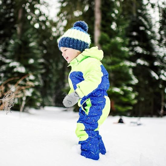 Gants De Ski Enfants 1-6 Ans - Mitaines Chaudes, Imperméables, Antidérapantes Pour Neige, Snowboard - 14