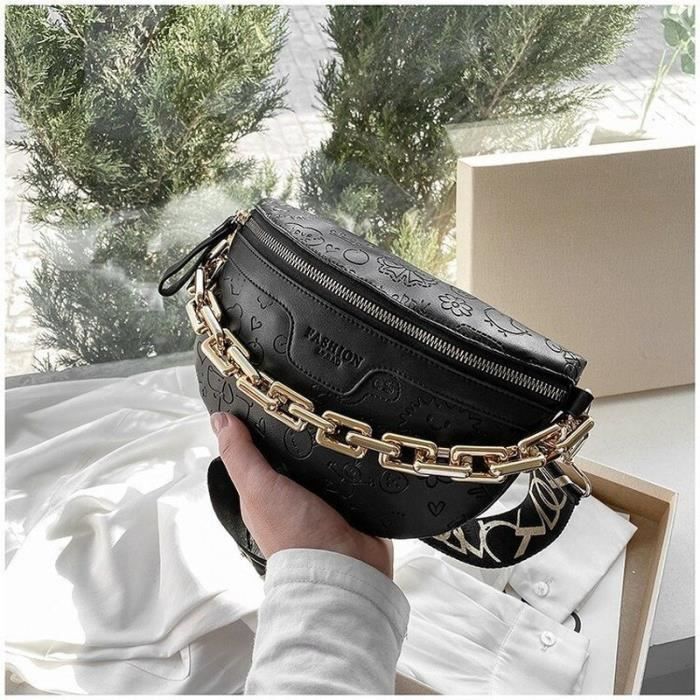 Sac de online taille cuir