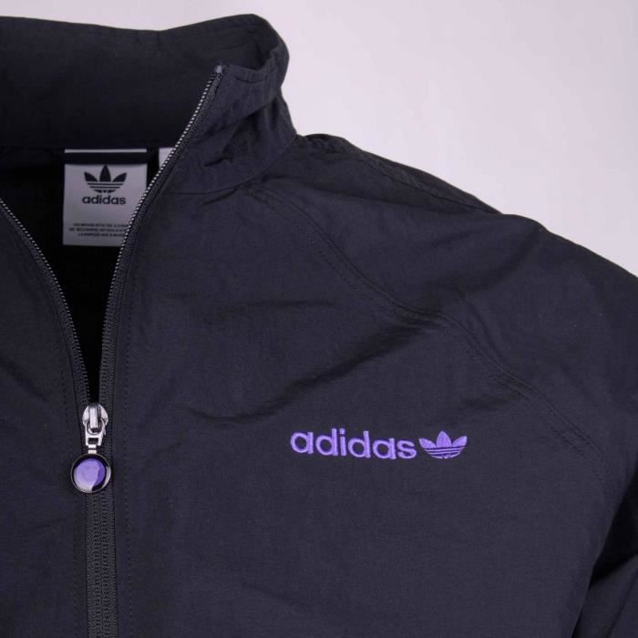 Veste noir 2025 adidas homme
