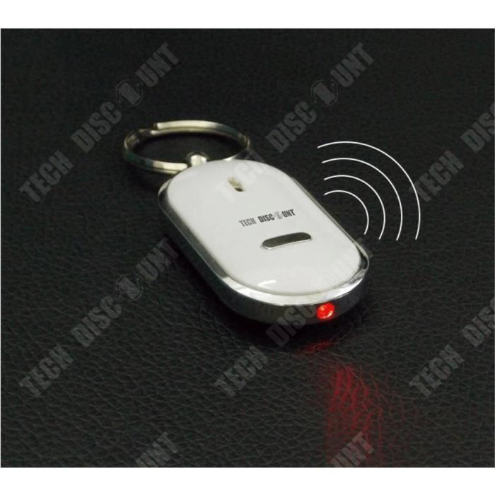 TD® Porte-clés siffleur 5 en 1, Bluetooth 4.0 - Porte-clés