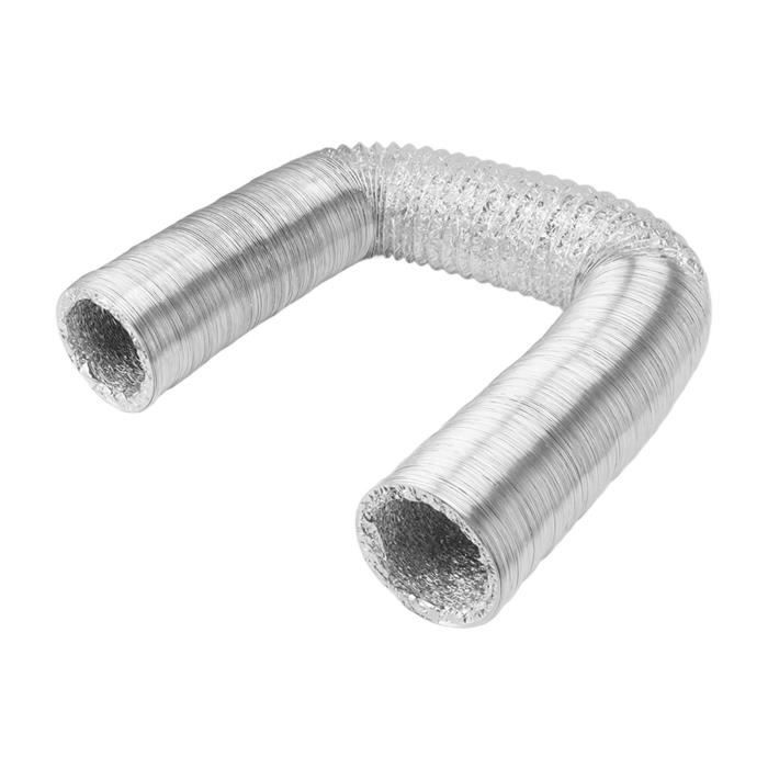 Tuyau Air Chauffage Feuille D'aluminium 42 Mm - Ignifuge, Flexible, 200 Cm, Pour Webasto Et Chauffages Auxiliaires