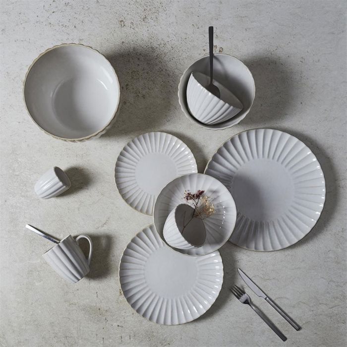 Lot De 6 Assiettes De Présentation MOLIN Faïence Cerise 32 Cm - Superbes - Neuves