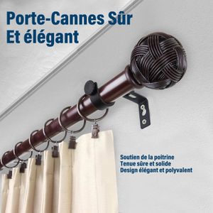 Support De Tringle à Rideau Réglable, 3 Pcs Supports Urale En étal