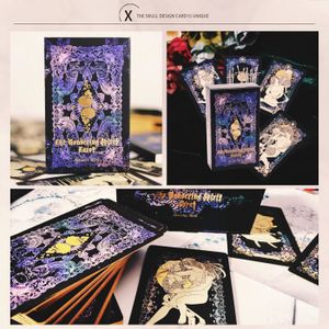 Miotlsy Cartes De Tarot Néon Cool – 78 Cartes Divinatoires Style Cyberpunk – Débutants & Experts, Cadeau Original
