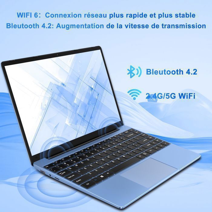 NOTODD Ordinateur portable Windows 11 - PC Portable 14'' FHD - RAM 6Go ...