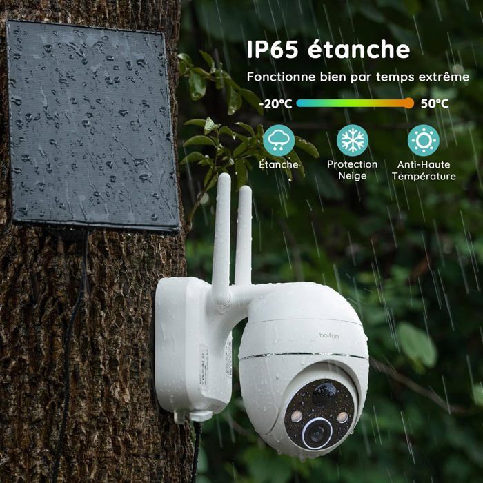 Caera Surveillance WiFi Exterieure Sans Fil