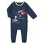 36 mois Taille Pyjama b/éb/é velours bleu Pastille 98 cm