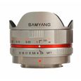 Objectif Samyang 7,5mm f/3.5 pour capteur micro 4/3 - Oeil-de-poisson - SILVER-0