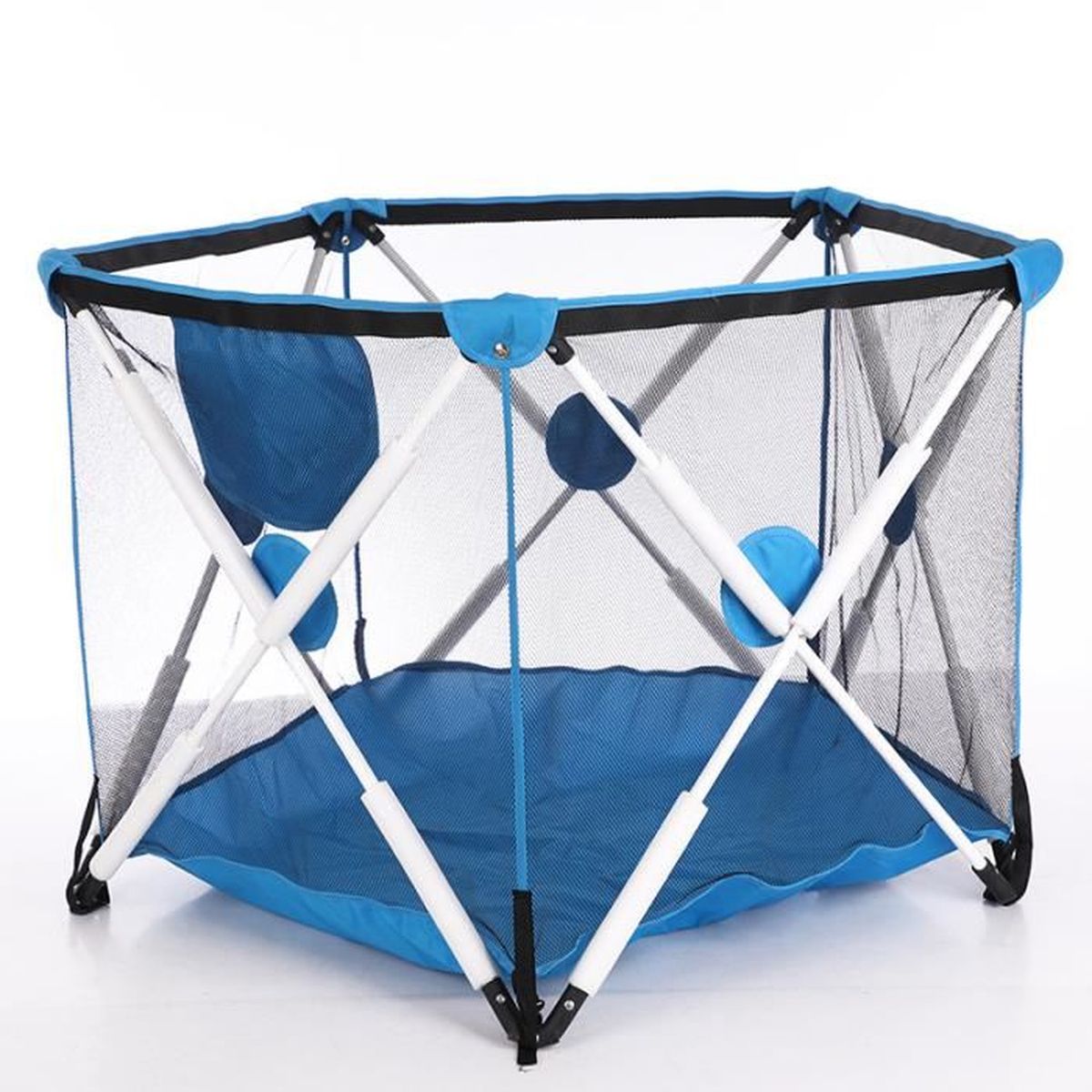 Parc Bebe Pliant Enfants Jouant Maison Bebe Parc Portable Exterieur Interieur Enfant En Jeu Nouveau Ne Bebe Piscine Cloture Bleu Cdiscount Puericulture Eveil Bebe