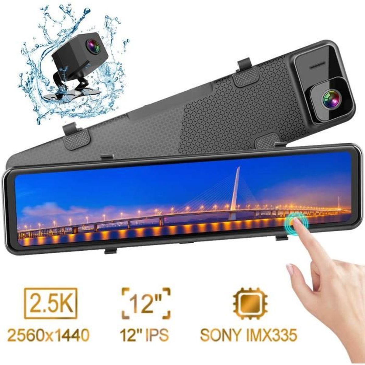 dash cam voiture avant et arriere