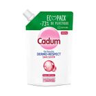 Cadum Dermo-Respect Gel Douche Huile d&#039;Amandes Douces Peaux Délicates Recharge 500ml