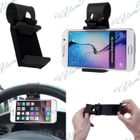 VCOMP Oppo R9s: Support voiture universel avec attache fixation volant - NOIR