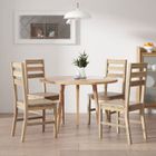 vidaXL Chaises de salle à manger 4 pcs Bois d'acacia massif