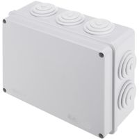 CableMarkt - Boîtier étanche rectangulaire avec protection IP55 200x155x80mm