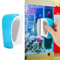 KEENSO Nettoyant pour brosse pour aquarium Brosse pour aquarium Nettoyant pour brosse magnétique Grattoir à droguerie main