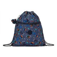 kipling Back To School Print Supertaboo Backpack M Gaming Grey [232577] -  sac à dos sac a dos