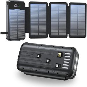 Pocket - Batterie solaire externe - IP64 - 15 000 mAh Pocket - Batterie solaire externe - IP64 - 15 000 mAh