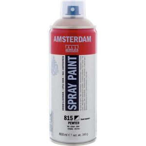 BOMBE DE PEINTURE Bombe de peinture Amsterdam 400 ml étain