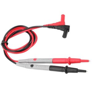 1pairs Alligator Crocodile Multim/ètre Cordons Pinces de Tension Clip de Test Pinces Sondes pour multim/ètres testeur Compteur sonde