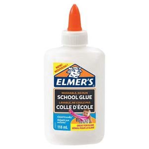COLLE - PATE ADHESIVE Elmer's colle liquide blanche, lavable et adaptée 