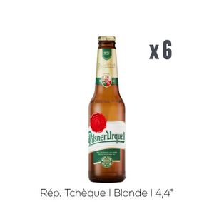 BIERE Pilsner Urquell - Bière - 6x33cl - 4,4%