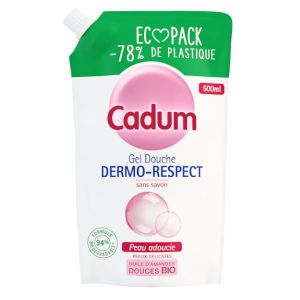 GEL - CRÈME DOUCHE Cadum Douche Eco-Pack Dermo-Respect 500ml