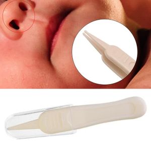 COTON-TIGE BLANC-Pincettes de nettoyage du nez et du nombril pour bébé, pincettes de nettoyage des oreilles et du nombri