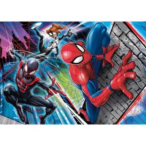 PUZZLE Puzzle 60 Pieces Spider man Miles Morales Et Spider Girl Enfant Collection Spiderman et Super Heros