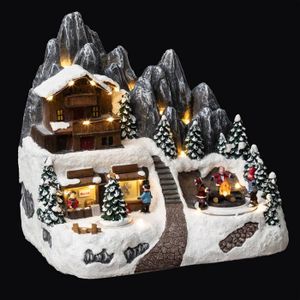 Maison lemax pas shop cher