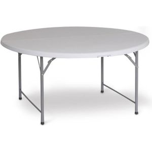 Table pliante ronde 120 cm - Cdiscount