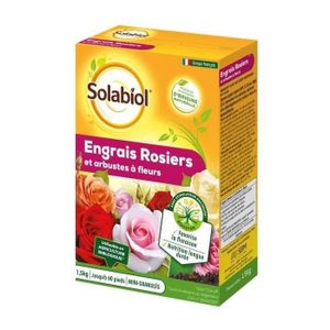 ENGRAIS SOLABIOL SOROSY15 Engrais Rosiers Et Arbustes A Fleurs - 1,5 Kg