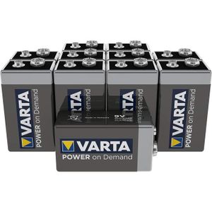Batterieclip 9 v Bloc Batterie I-forme avec raccordement pour VARTA 9 V Bloc 