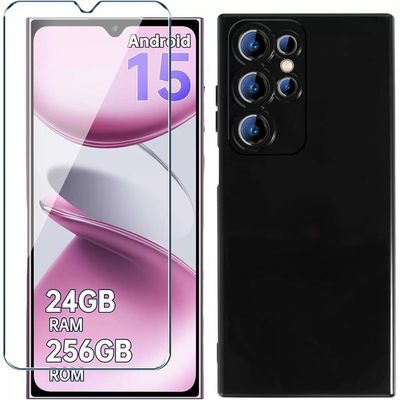 LCEHTOGYE Coque pour Oukitel C36, Étui Housse Noir Ultra Mince Souple TPU Silicone Gel Case Protection Cover pour Oukitel C36 (6,56) - KE116