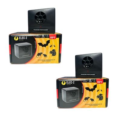 Répulsif Ultrason, Lot de 4 Prise Anti Moustique Ultrason Souris Et Rats IntéRieur RéPulsif