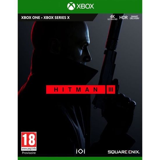 Jeu Hitman III - Square Enix - Xbox One et Xbox Series X - Action - En boîte - La mort attend