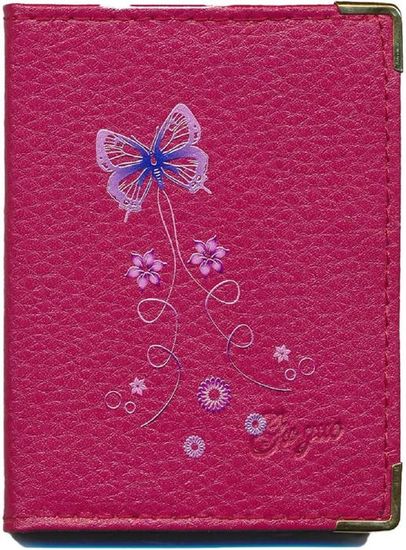Porte-cartes / Portefeuille Mince En Simili Cuir Rose Fushia - Pour Femmes - Neuf Avec étiquettes