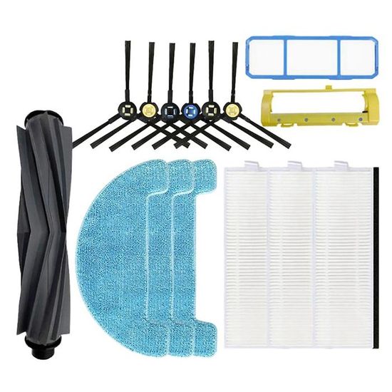 Remplacement Brosses Latérales Outil Ménage Pour Silvercrest SSR1 Robot