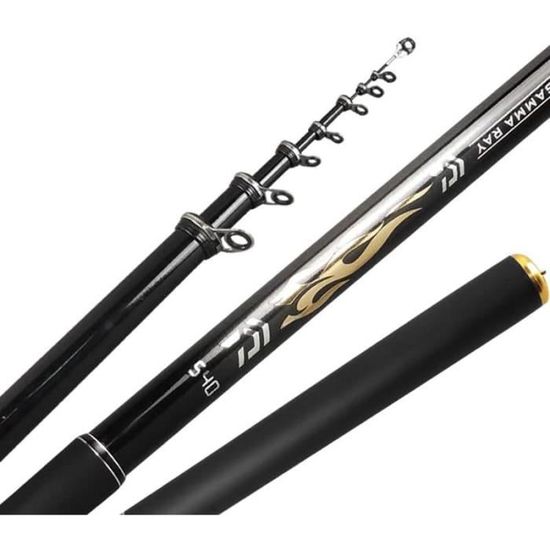 Canne À Pêche,Anti-Dérapant Tige De Pêche Rocheuse 3. 6M-6.3M Tige De ...