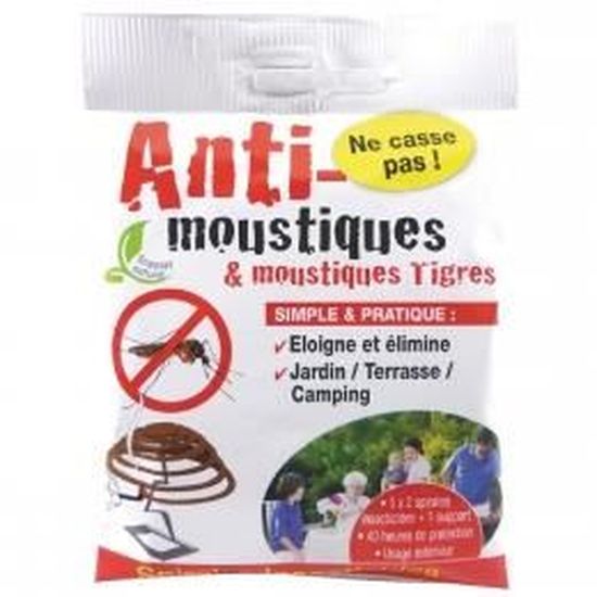 anti moustiques moustiques tigres spirales insecticides cdiscount au quotidien