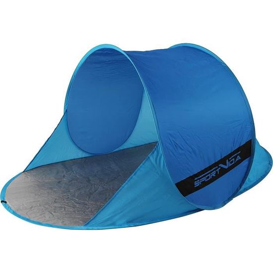 ABRI DE PLAGE - TENTE DE PLAGE Pop Up Tente De Plage Sun Beach Abri Tente Uv Protection Coupe Vent Pour Camping En Plein Air Pe118