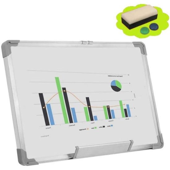 Tableau Blanc Baseball Double Face – Effaçable, Magnétique, Suspendu, Pour Entraînement Et Match