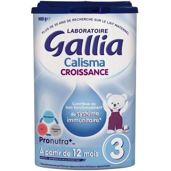 Gallia Calisma Lait de Croissance 4 x 500ml - Achat / Vente lait