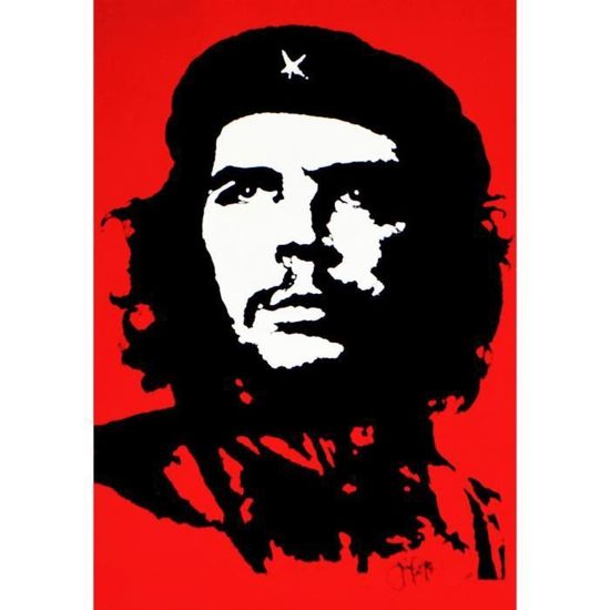 Tableau d'ameublement pop art CHE GUEVARA - impression haute définitio