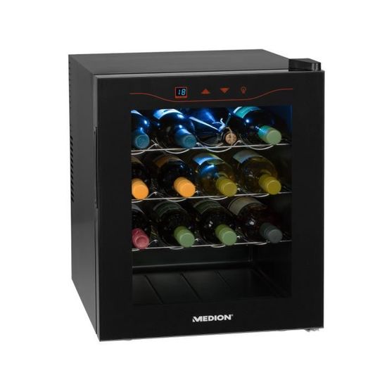 MEDION® Cave à vin 16 bouteilles (MD 15803) Cdiscount Electroménager