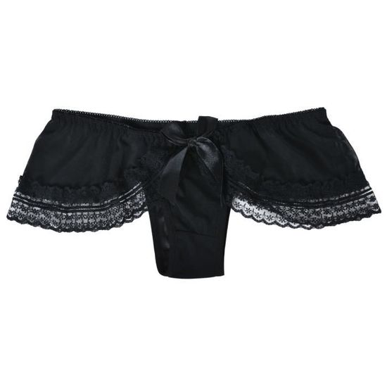 Femmes dames Sexy Strings Tanga Vstring culott... noir Cdiscount PrêtàPorter
