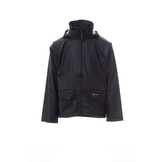 Veste Imperméable Homme à Capuche – Pliable, Respirante, Coupe-vent – Tailles S à 4XL