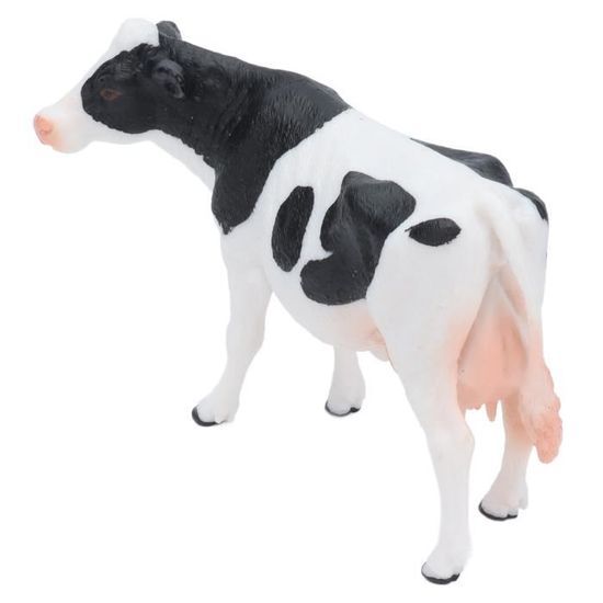 Figurine Vache Miniature En Plastique – Déco Chic Pour Maison, Bureau Ou Accessoire Photo