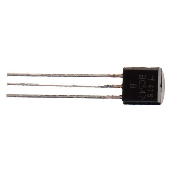Confezione Da 20 Transistor BC237B NPN, TO-92, 45V 100mA 350mW, HFE 200-400 - Per Circuiti Elettronici Fai Da Te E Riparazioni